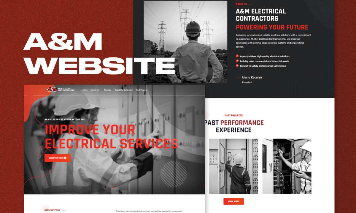 A&M Electric Contractors Inc. Website